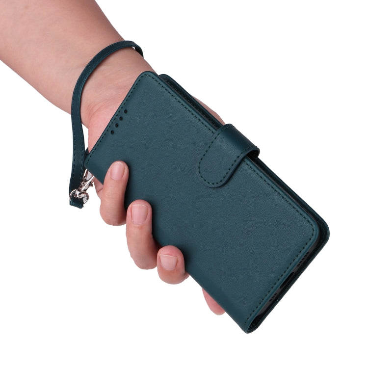 For iPhone 16 Plus BETOPNICE BN-005 2 in 1 Detachable Imitate Genuine Leather Phone Case(Blue)