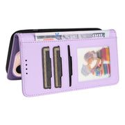 For iPhone 16 Pro BETOPNICE BN-005 2 in 1 Detachable Imitate Genuine Leather Phone Case(Light Purple)