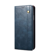 For Xiaomi Redmi K70/K70 Pro Oil Wax Crazy Horse Texture Leather Phone Case(Blue)