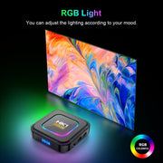 HK1 RBOX K8 8K Android 13.0 Smart TV Box with Remote Control, 2GB+16GB, RK3528 Quad-Core(AU Plug)