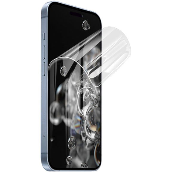 For iPhone 15 2pcs/Set imak Curved Full Screen Hydrogel Film Protector