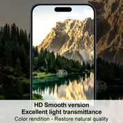 For iPhone 15 Pro Max 2pcs/Set imak Curved Full Screen Hydrogel Film Protector