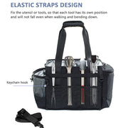 Foldable and Portable Outdoor Car Camping Picnic Storage Bag(Black)