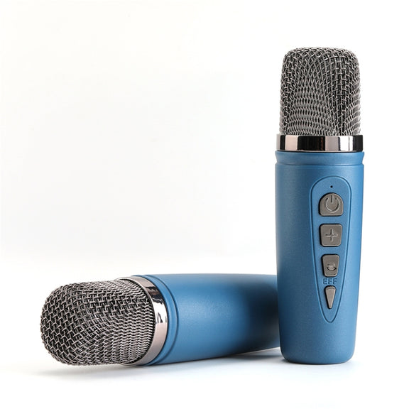 T&G TG542 LED Flash Wireless Bluetooth Karaoke Speaker with Microphone(Red)