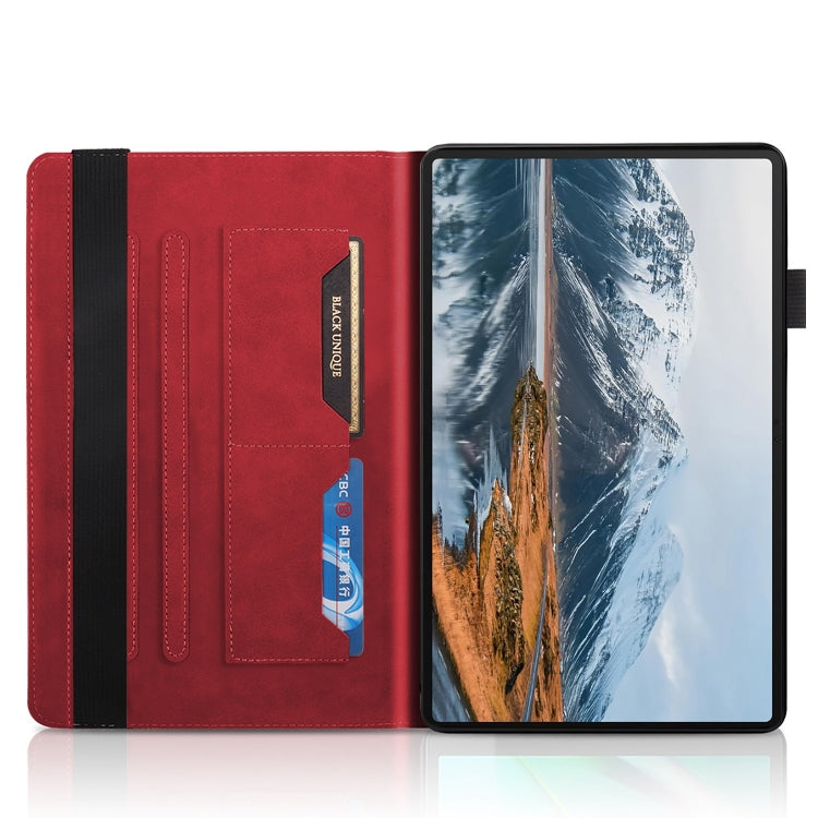 For Honor Pad X8a Tree Life Series Embossed Leather Tablet Case(Red)