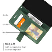 For iPhone 16 Skin Feel Splicing Leather Phone Case(Green)