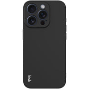 For iPhone 15 Pro Max imak UC-4 Series Straight Edge TPU Phone Case(Black)