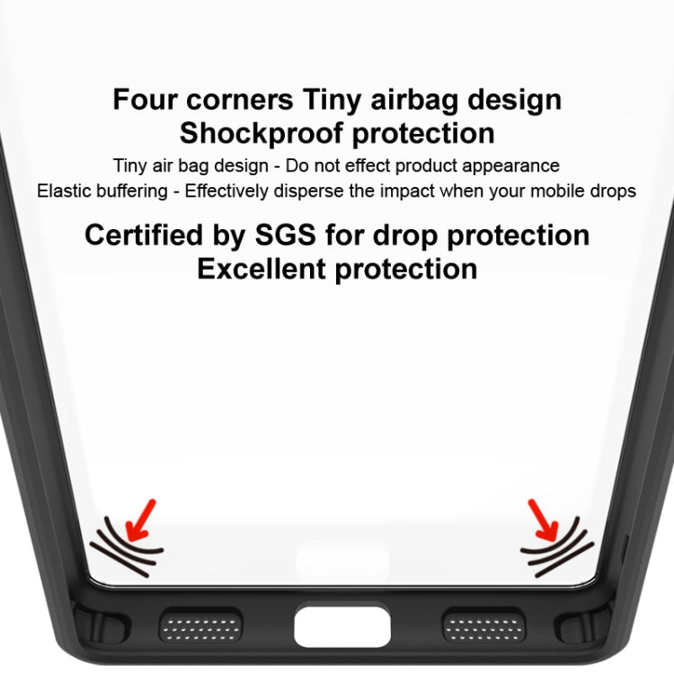For Realme GT5 5G imak UX-9A Series Four-corner Airbag Shockproof Phone Case