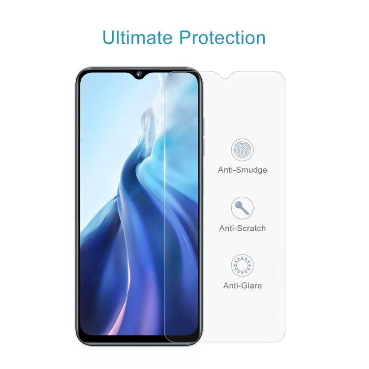 For OUKITEL C35 10pcs 0.26mm 9H 2.5D Tempered Glass Film