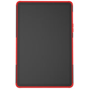 For Samsung Galaxy Tab S9 / S7 / S8 Tire Texture TPU + PC Tablet Case(Red)