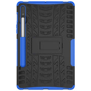 For Samsung Galaxy Tab S9 / S7 / S8 Tire Texture TPU + PC Tablet Case(Blue)