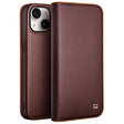 For iPhone 15 QIALINO Classic Gen2 Genuine Leather Phone Case(Brown) - free shipping - PMC TechLife - Order now!