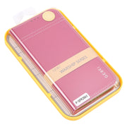 For iPhone 16 Pro Max GEBEI Top-grain Horizontal Flip Leather Phone Case(Rose Red)