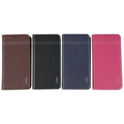 For iPhone 15 Pro Max GEBEI Top-grain Horizontal Flip Leather Phone Case(Black)