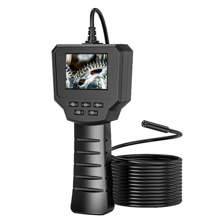 128AV 8mm Lenses Industrial Pipeline Endoscope with 2.4 inch Screen, Spec:10m Tube