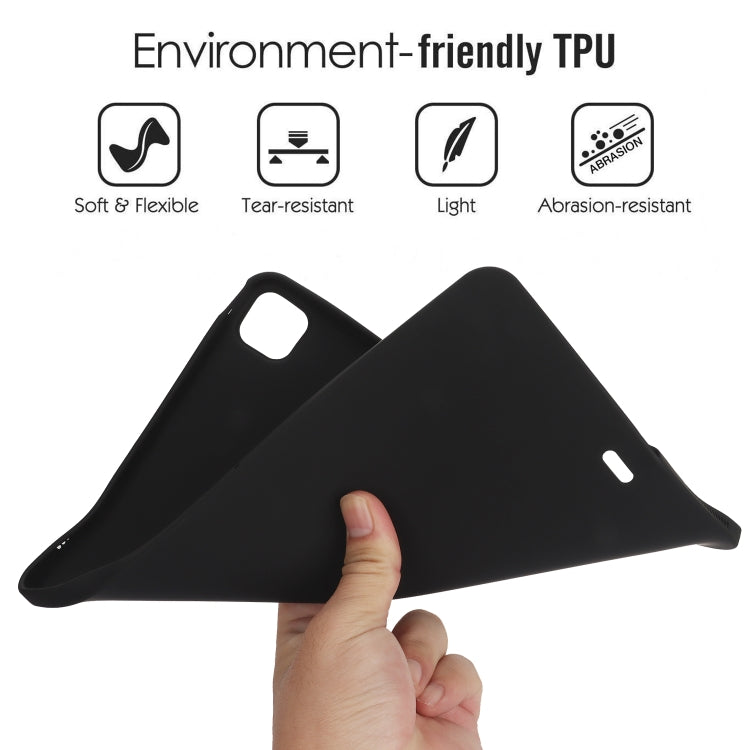 For iPad Pro 11 2024 Oil Spray Skin-friendly TPU Tablet Case(Black)