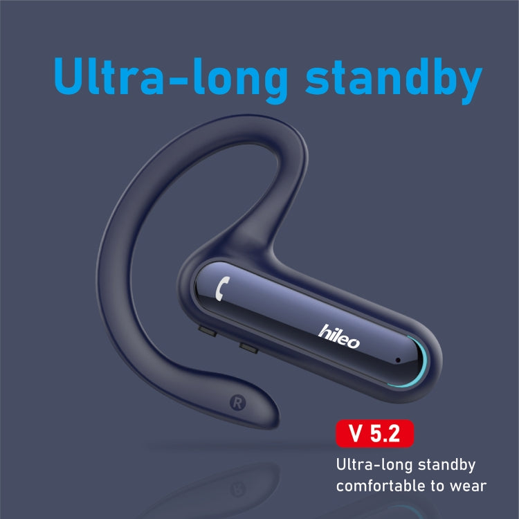 Hileo Hi90 TWS Wireless Bluetooth IPX4 Water-resistant Earphone(Black)