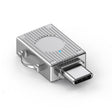 USB to USB-C / Type-C Multifunction Travel Case Shape Apapter(Silver) - free shipping - PMC TechLife - Order now!