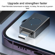USB to USB-C / Type-C Multifunction Travel Case Shape Apapter(Tarnish)