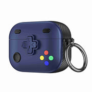 For AirPods Pro 2 Game Console Shape Wireless Earphones Protective Case(Blue)