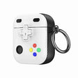 For AirPods 2 / 1 Game Console Shape Wireless Earphones Protective Case(White) - For AirPods 1/2 by PMC Jewellery | Online Shopping South Africa | PMC Jewellery | Buy Now Pay Later Mobicred