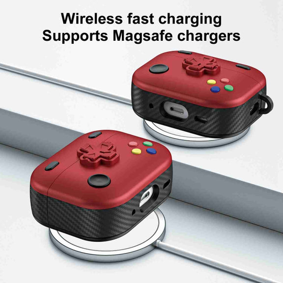 For AirPods 3 Game Console Shape Wireless Earphones Protective Case(Blue)