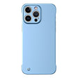 For iPhone 15 Pro Frameless Metallic Paint Hybrid PC Phone Case(Sierra Blue) - free shipping - PMC TechLife - Order now!