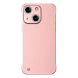 For iPhone 15 Plus Frameless Metallic Paint Hybrid PC Phone Case(Rose Gold) - iPhone 15 Plus Cases by PMC TechLife | Online Shopping South Africa | PMC TechLife | Buy Now Pay Later Mobicred