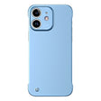 For iPhone 12 mini Frameless Metallic Paint Hybrid PC Phone Case(Sierra Blue) - free shipping - PMC TechLife - Order now!