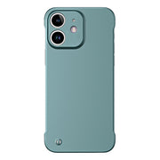 For iPhone 11 Frameless Metallic Paint Hybrid PC Phone Case(Green)