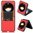 For Tecno Phantom V Flip Litchi Texture Card Slots Back Cover Phone Case(Red) - Tecno Cases by PMC TechLife | Online Shopping South Africa | PMC TechLife