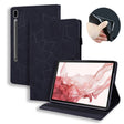 For Samsung Galaxy Tab S11 / S10 / S9 FE Calf Texture Embossed Leather Tablet Case(Black) - free shipping - PMC Jewellery - Order now!