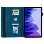 For Lenovo Tab P12 12.7 Splicing Shockproof Leather Tablet Case(Blue)