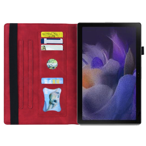 For Lenovo Xiaoxin Pad Pro 12.7 Splicing Shockproof Leather Tablet Case(Red)