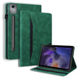 For Lenovo Xiaoxin Pad Pro 12.7 Splicing Shockproof Leather Tablet Case(Green) - Lenovo by PMC TechLife | Online Shopping South Africa | PMC TechLife | Buy Now Pay Later Mobicred