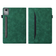 For Lenovo Xiaoxin Pad Pro 12.7 Splicing Shockproof Leather Tablet Case(Green)