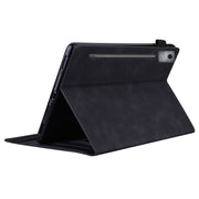 For Lenovo Xiaoxin Pad Pro 12.7 Splicing Shockproof Leather Tablet Case(Black)