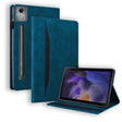For Lenovo Xiaoxin Pad Pro 12.7 Splicing Shockproof Leather Tablet Case(Blue) - Lenovo by PMC TechLife | Online Shopping South Africa | PMC TechLife | Buy Now Pay Later Mobicred