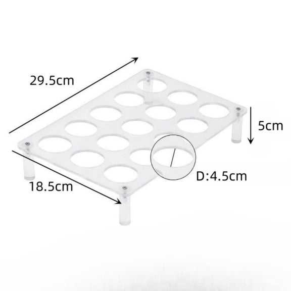 2pcs YX037 Coffee Capsule Display Rack Coffee Bag Organizer