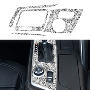 For Chevrolet Corvette C7 2014-2019 Car Gear Panel Diamond Decorative Sticker, Left Drive