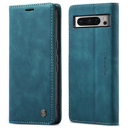 For Google Pixel 8 Pro CaseMe 013 Multifunctional Horizontal Flip Leather Phone Case(Blue)