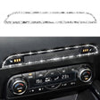 For Mazda CX-5 2017-2018 Car Center Control Panel Diamond Decorative Stickerr,Left and Right Drive Universal - Car Interior Mouldings by PMC TechLife | Online Shopping South Africa | PMC TechLife | Buy Now Pay Later Mobicred