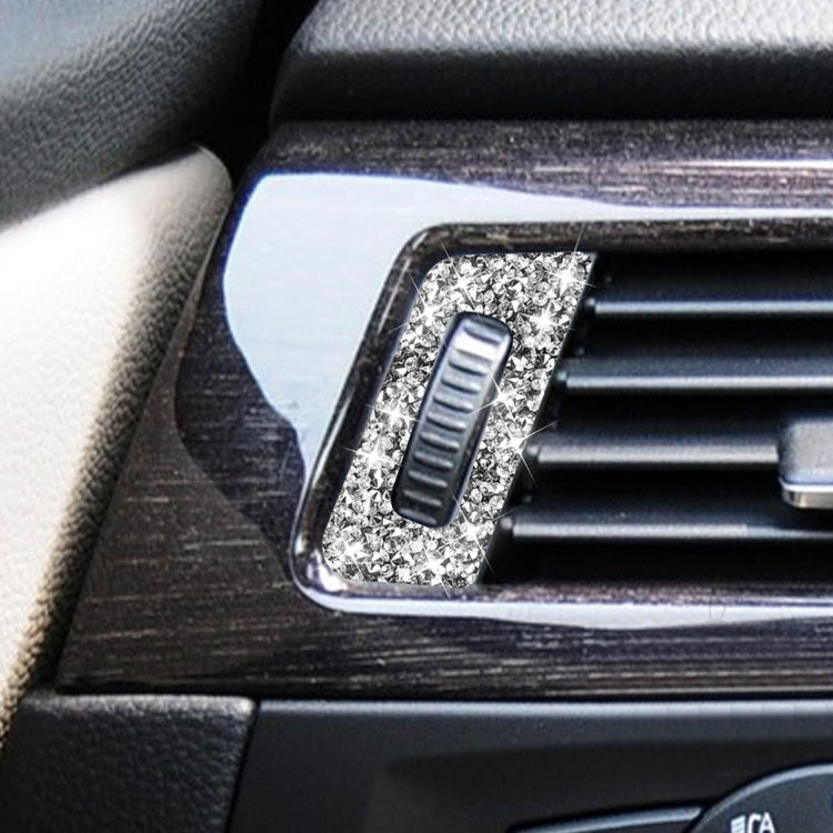 For BMW 3 Series E90 / E92 / E93 2005-2012 Premium Car Air Outlet Diamond Decorative Sticker