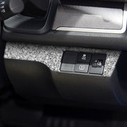 For Honda Civic 2016-2019 Car Headlight Switch Panel Diamond Decorative Sticker, Right-hand Drive