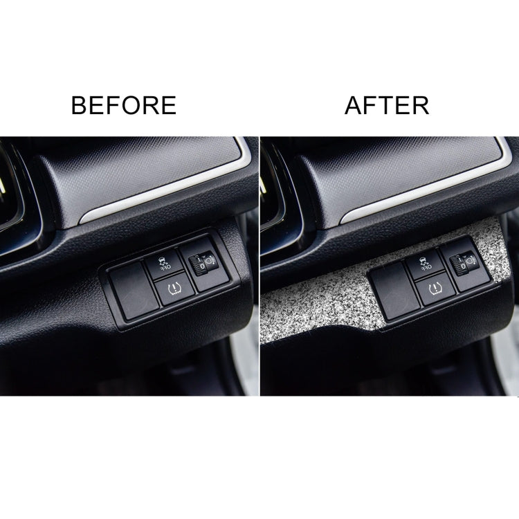 For Honda Civic 2016-2019 Car Headlight Switch Panel Diamond Decorative Sticker, Right-hand Drive