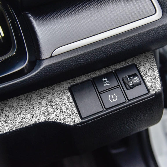 For Honda Civic 2016-2019 Car Headlight Switch Panel Diamond Decorative Sticker, Right-hand Drive