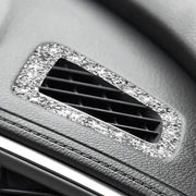 For Honda Civic 2016-2019 Car Instrument Air Outlets Diamond Decorative Sticker, Left-hand Drive