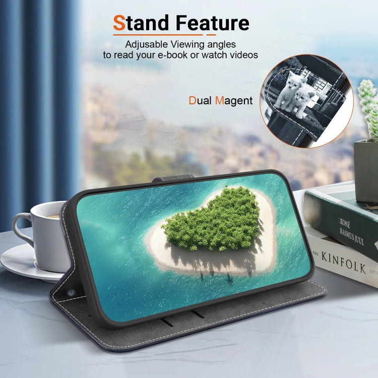 For OPPO Reno11 Pro 5G Global Crystal Texture Colored Drawing Leather Phone Case(Cat Tiger Reflection)