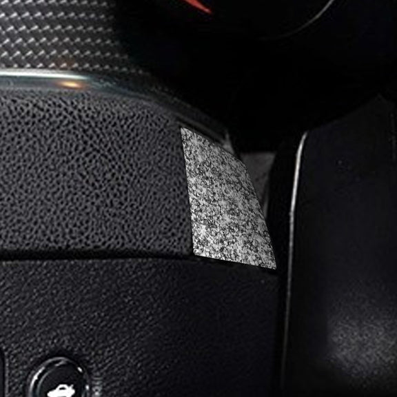 For Dodge Charger 2011-2014 Car Steering Wheel Left and Right Diamond Decorative Sticker, Left-hand Drive