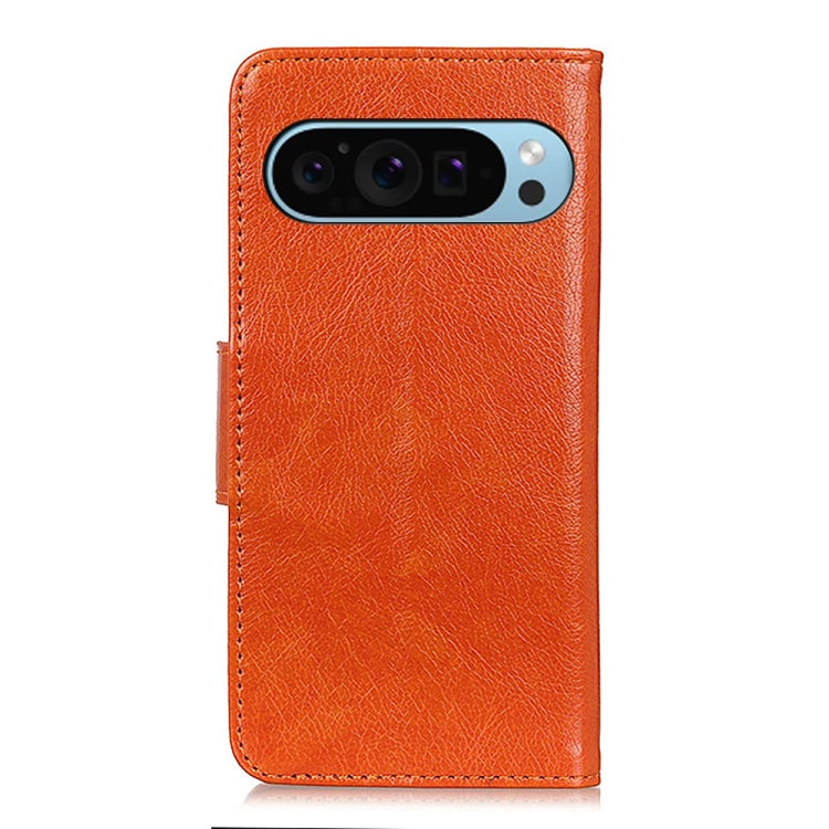 For Google Pixel 9 Nappa Texture Horizontal Flip Leather Phone Case(Orange)